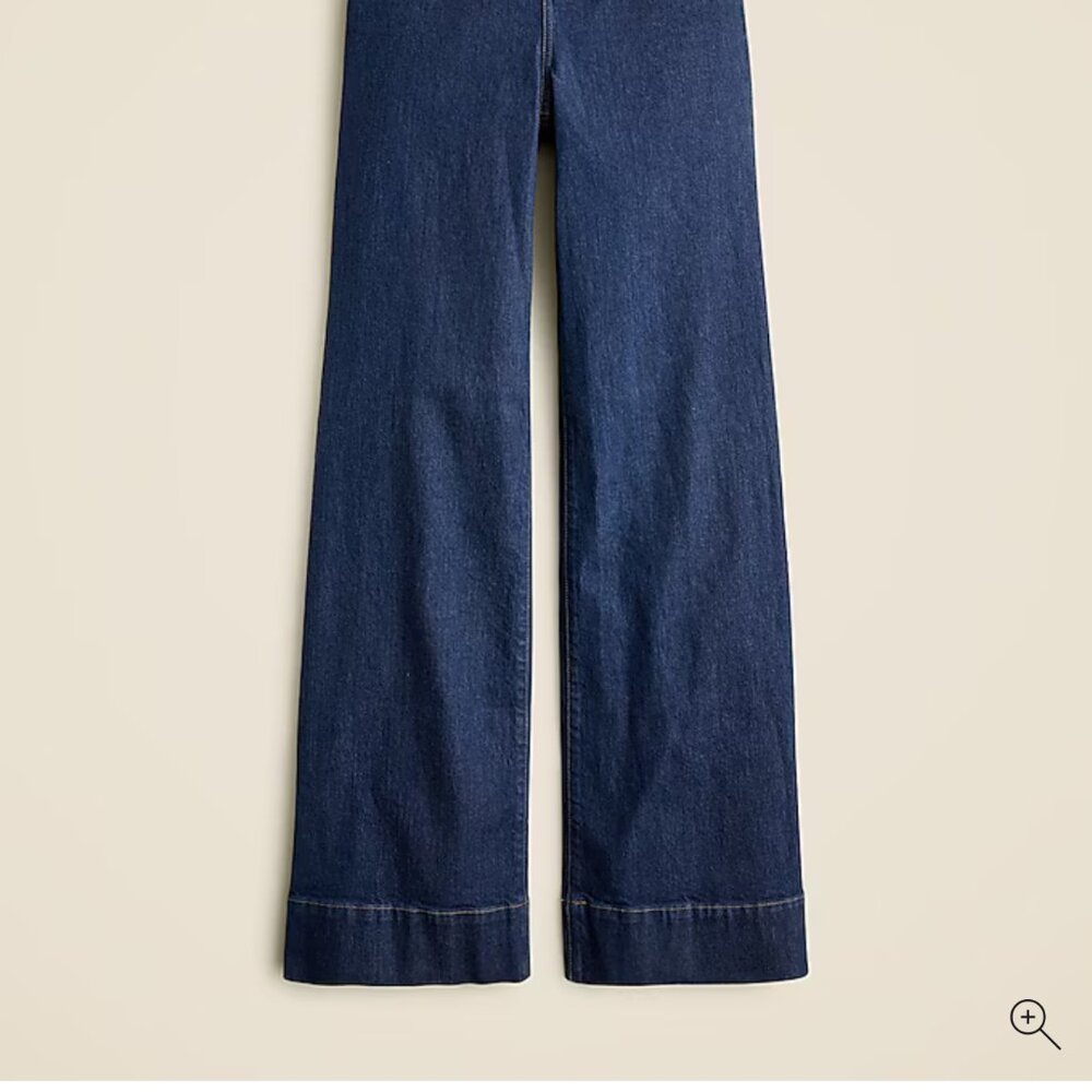 J.Crew High-Rise Denim Trouser Jean 28T - Picture 2 of 8